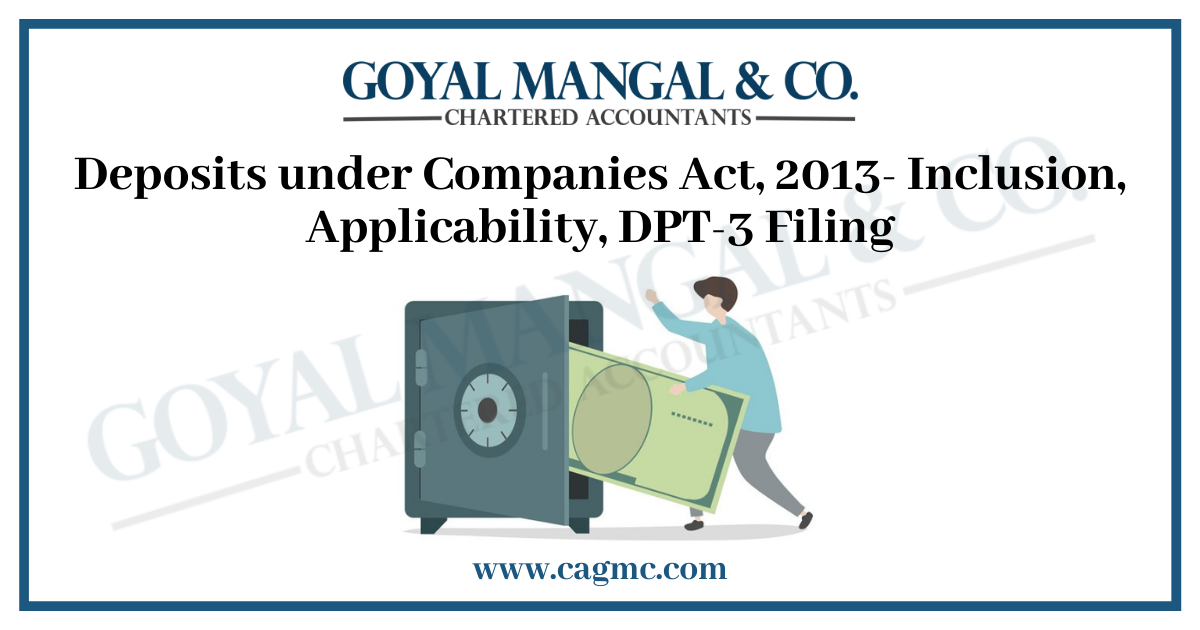 Deposits under Companies Act 2013