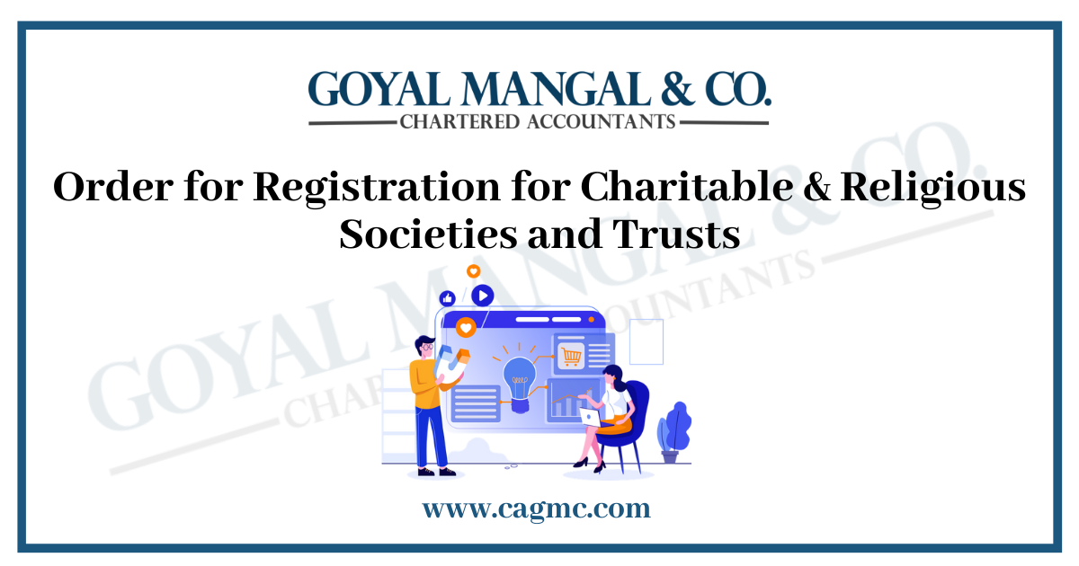 Registrations for Charitable & Religious Trusts