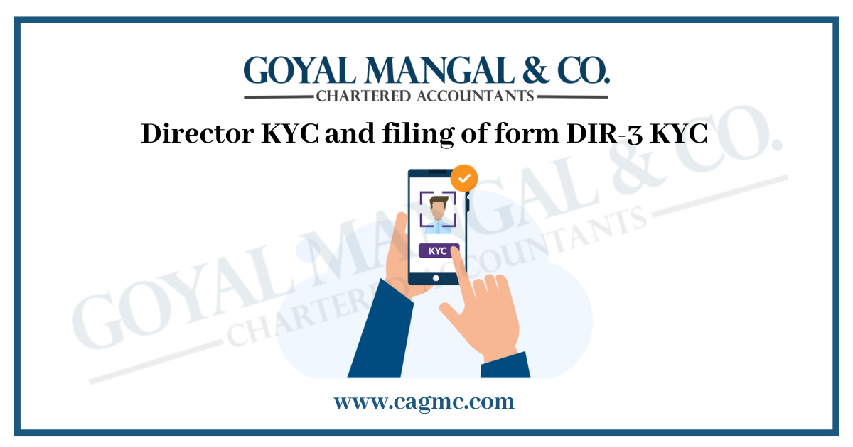 File DIR-3 KYC Form