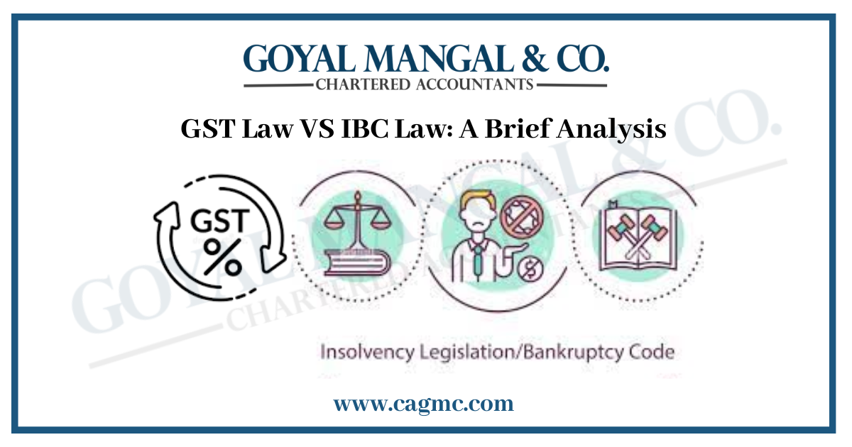 GST Law VS IBC Law