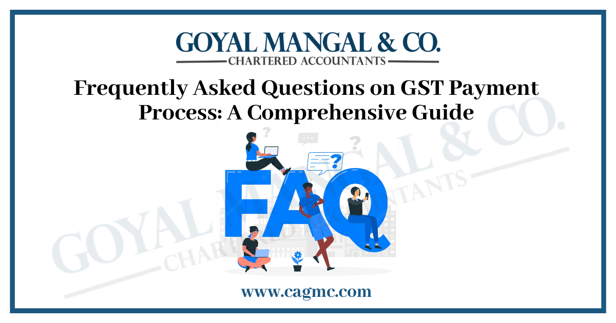 FAQ on GST Payment Process