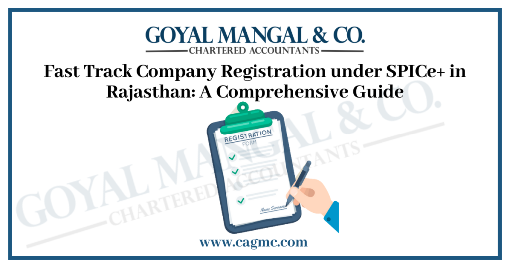 Fast Track Company Registration in Rajasthan