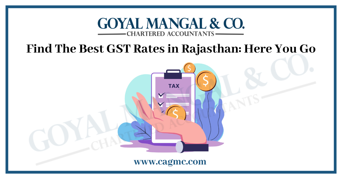 GST Rates in Rajasthan