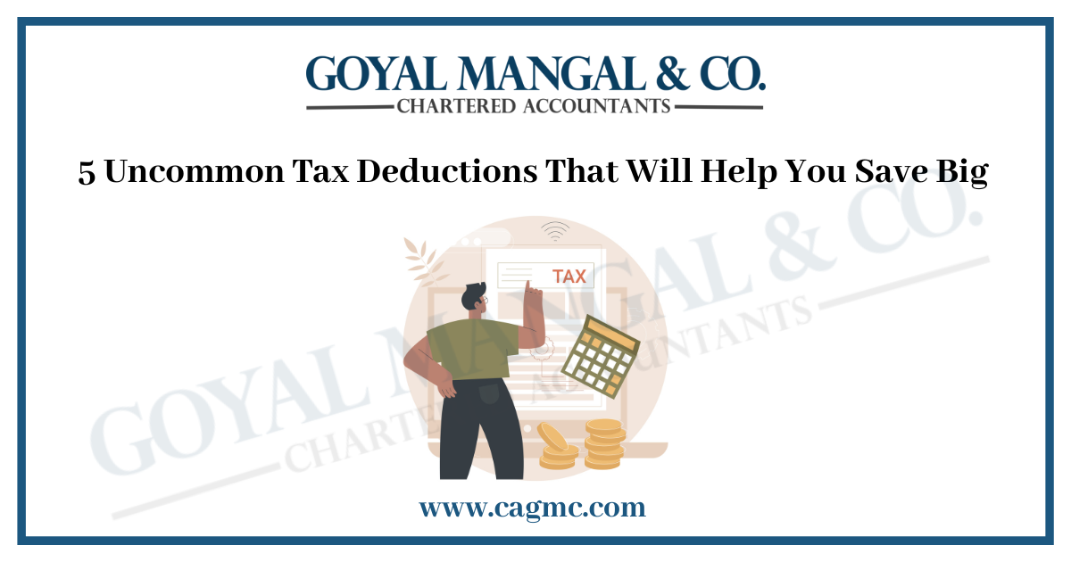 Uncommon Tax Deductions