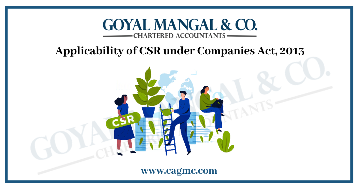 CSR under Companies Act, 2013