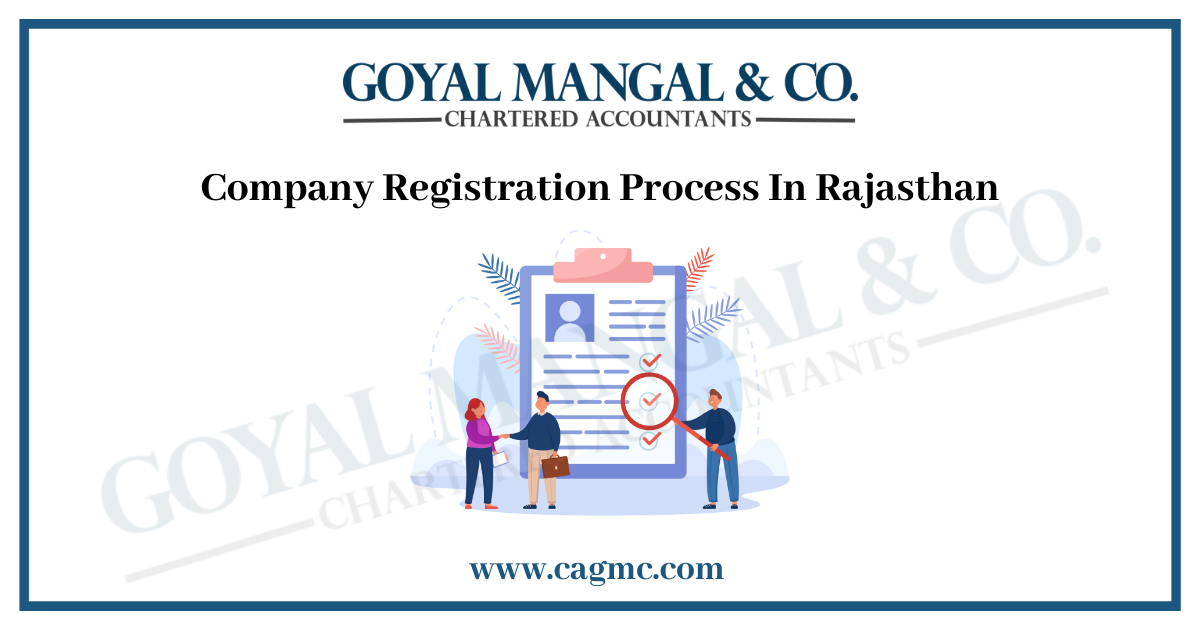 Company Registration Process In Rajasthan