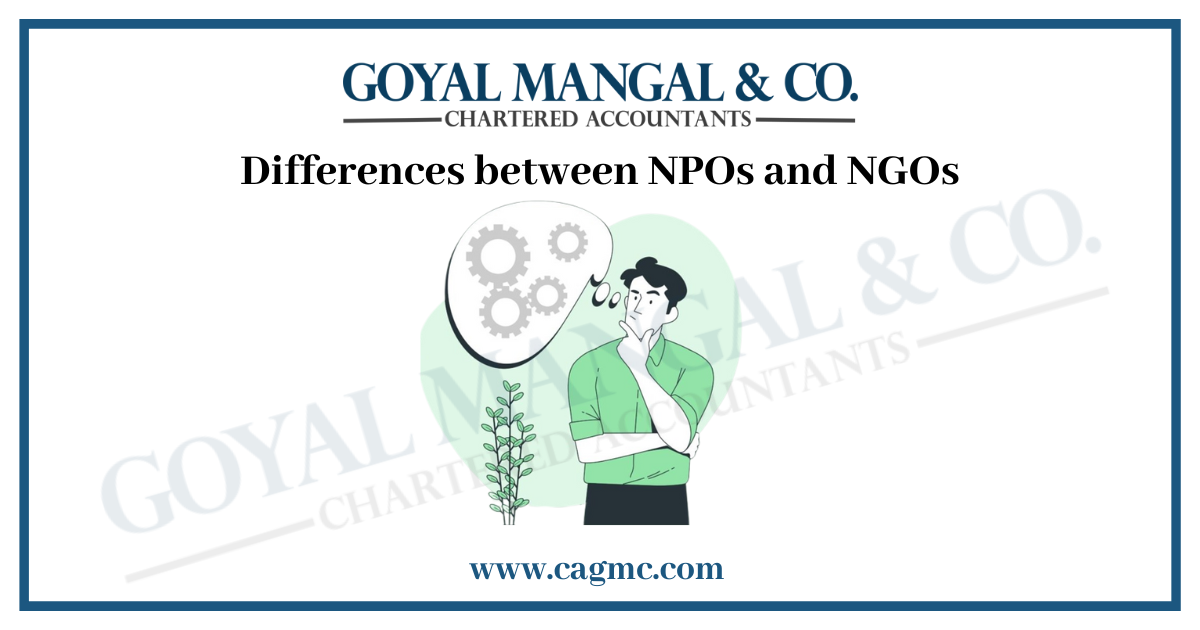 Differences between NPOs and NGOs