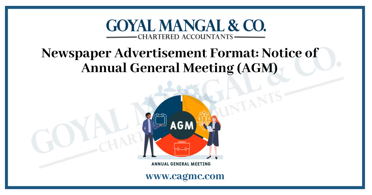 Notice of Annual General Meeting (AGM)