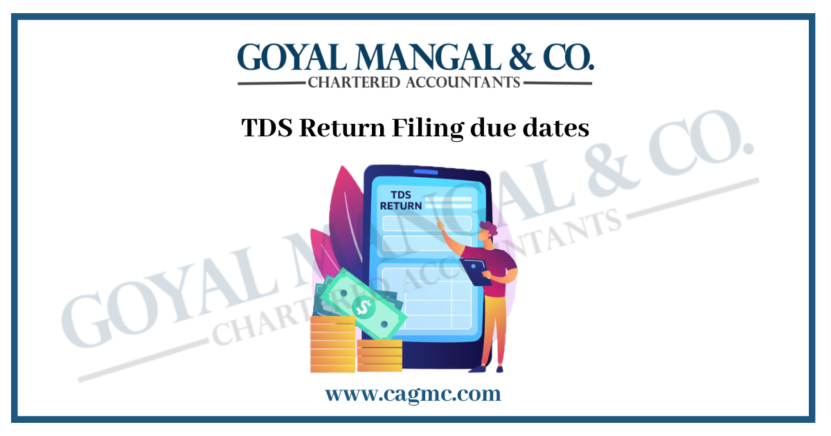 TDS Return Filing due dates