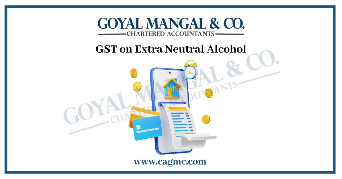 GST on Extra Neutral Alcohol