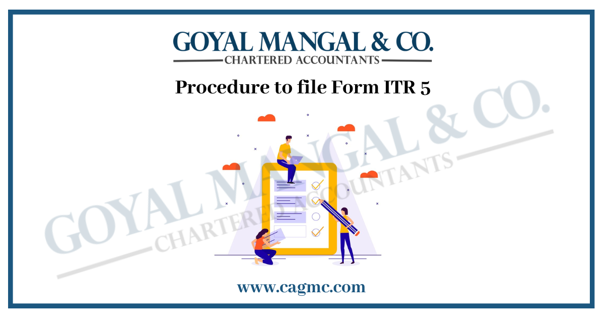 Filing Form ITR 5