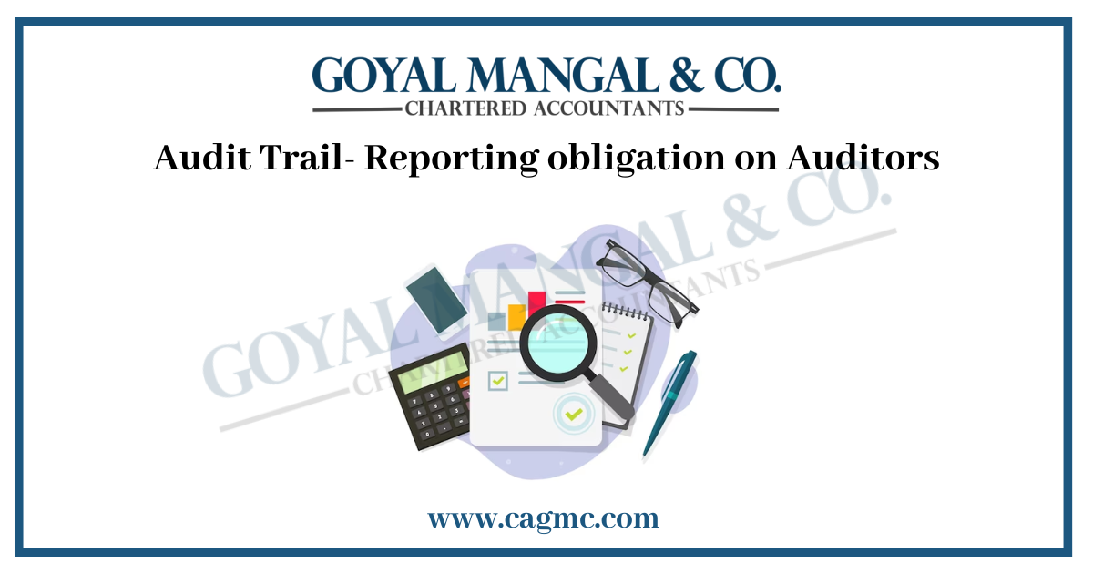 Reporting obligation on Auditors