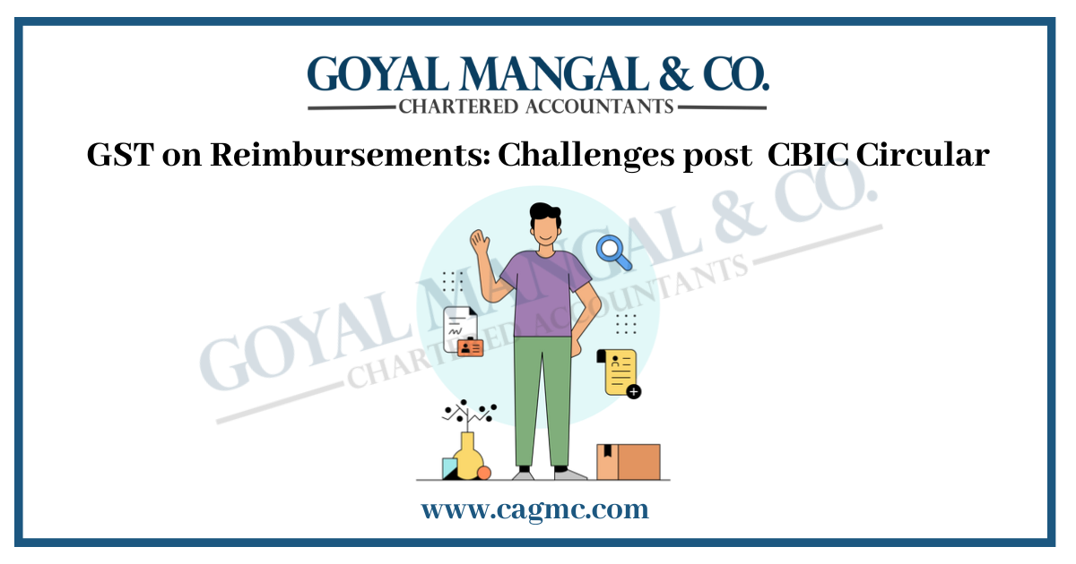 CBIC Circular on GST Reimbursements